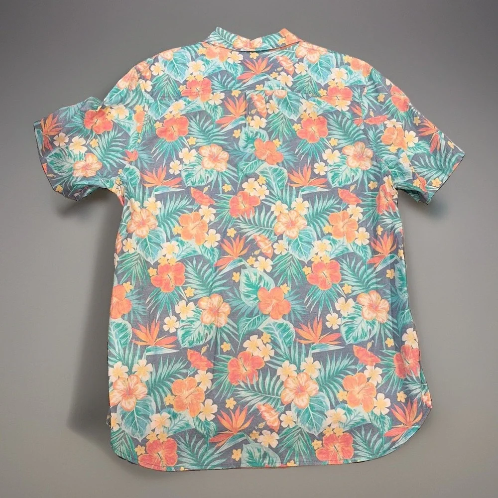 chubbies Men's 'Life In Paradise' Friday Shirt Floral Resort Wear Sz XL